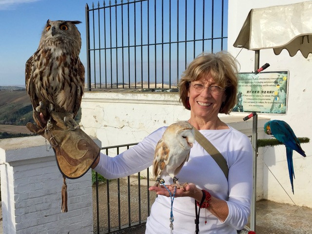 An avid traveler to Spanish-speaking countries, Henley recently visited Arcos de La Frontera, Spain.