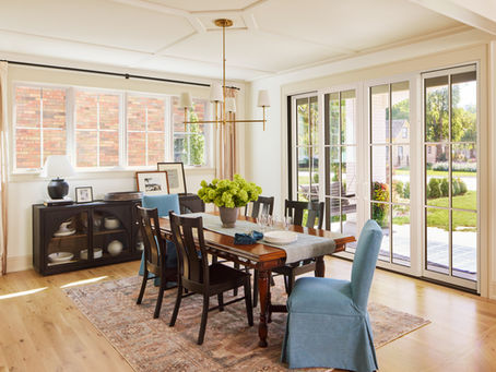 Dining Room with Pella Windows
