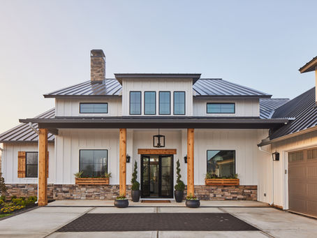 Outside of house with Pella Windows