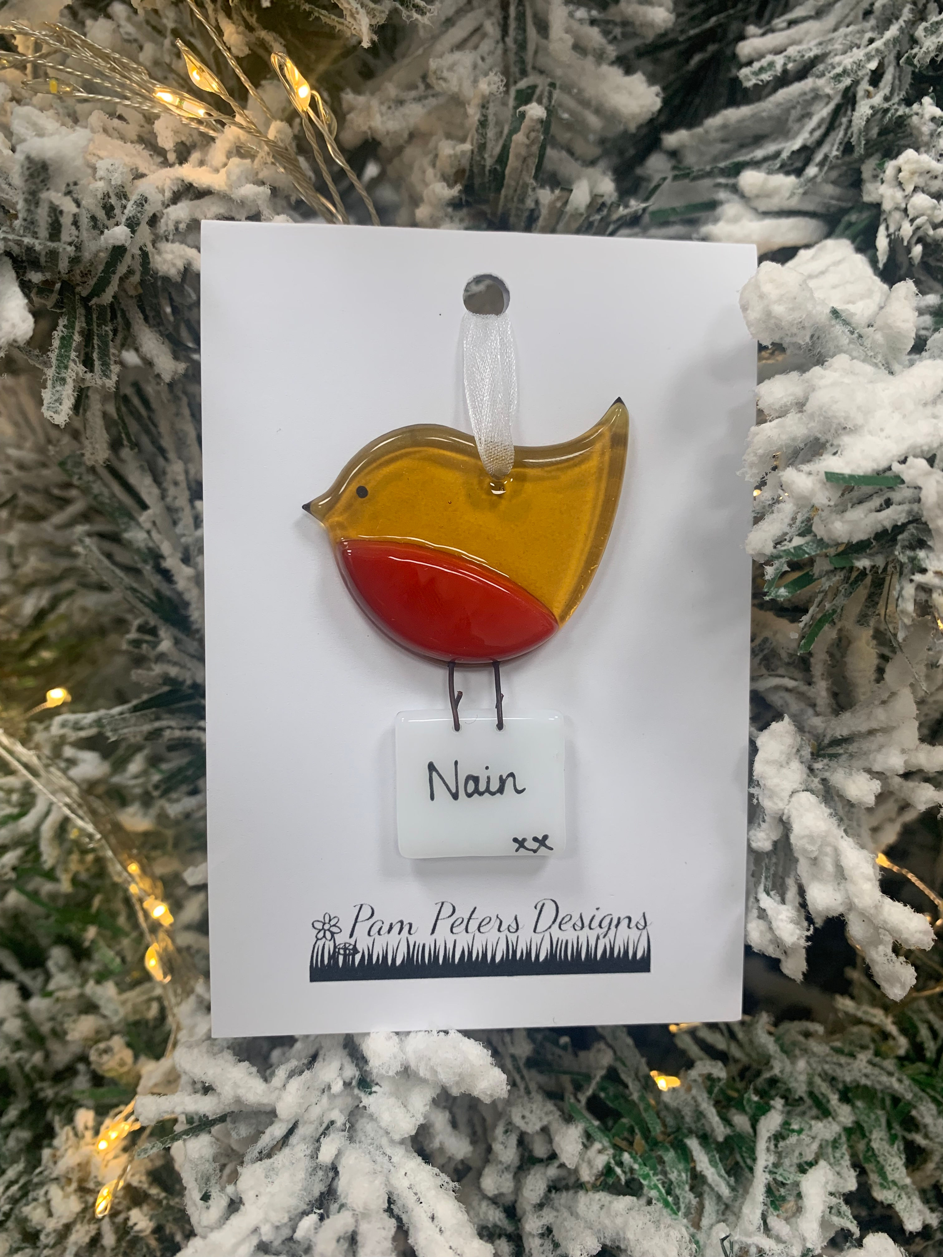 Robin with Letter - Nain