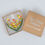 Thumbnail: Handmade Fused Glass Hearts with Floral Designs in Gift Box -Daffodil