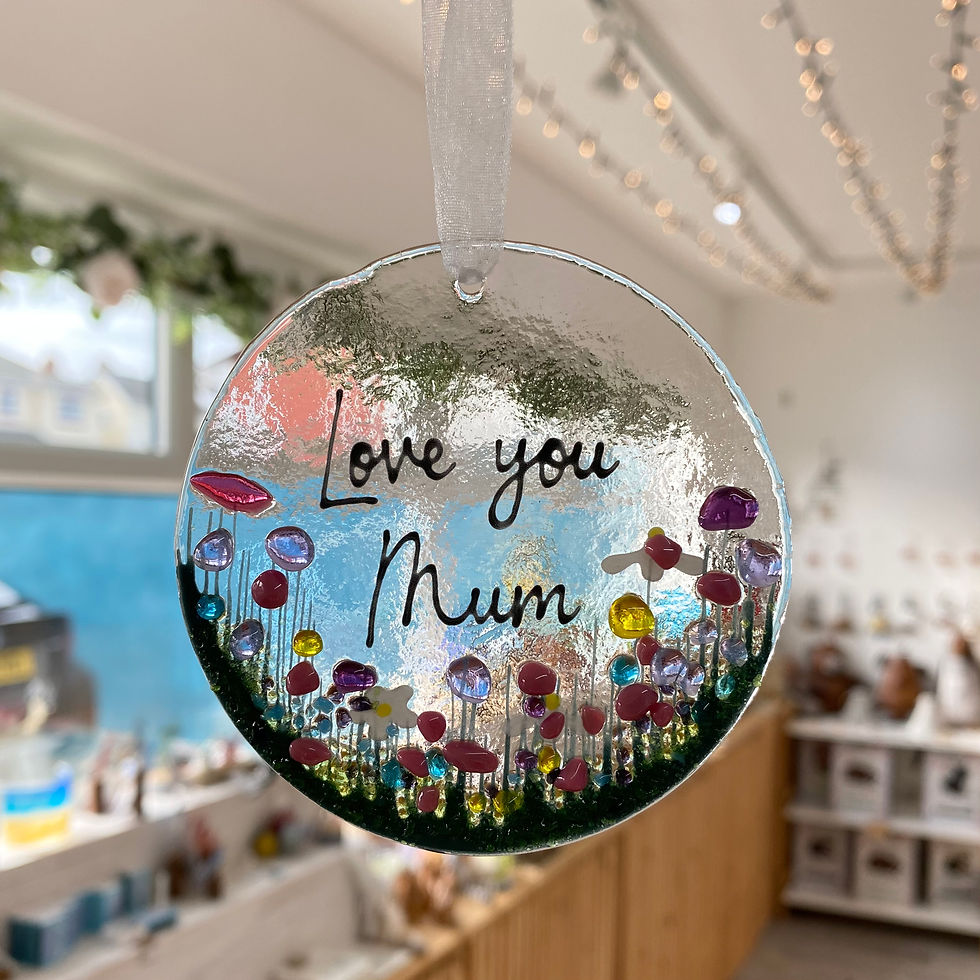 Thumbnail: Wildflower Hanging Decoration - Love you Mum