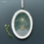 Thumbnail: Scalloped Edge Oval Hanging Frame - 'Together is the most marvellous..'