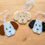 Thumbnail: Handmade Fused Glass Dog Hanging Decoration - 3 Colours Available