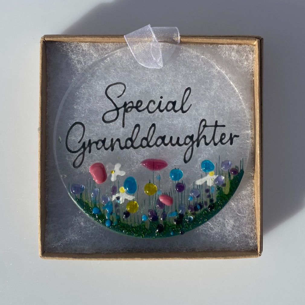 Wildflower Hanging Decoration - Special Granddaughter