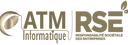 le logo de notre client ATM Informatique