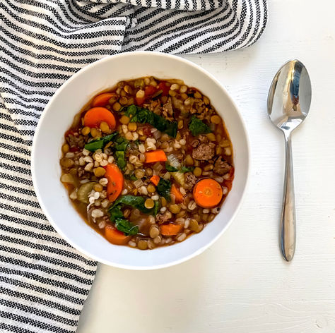Not Your Mother's Hamburger Soup