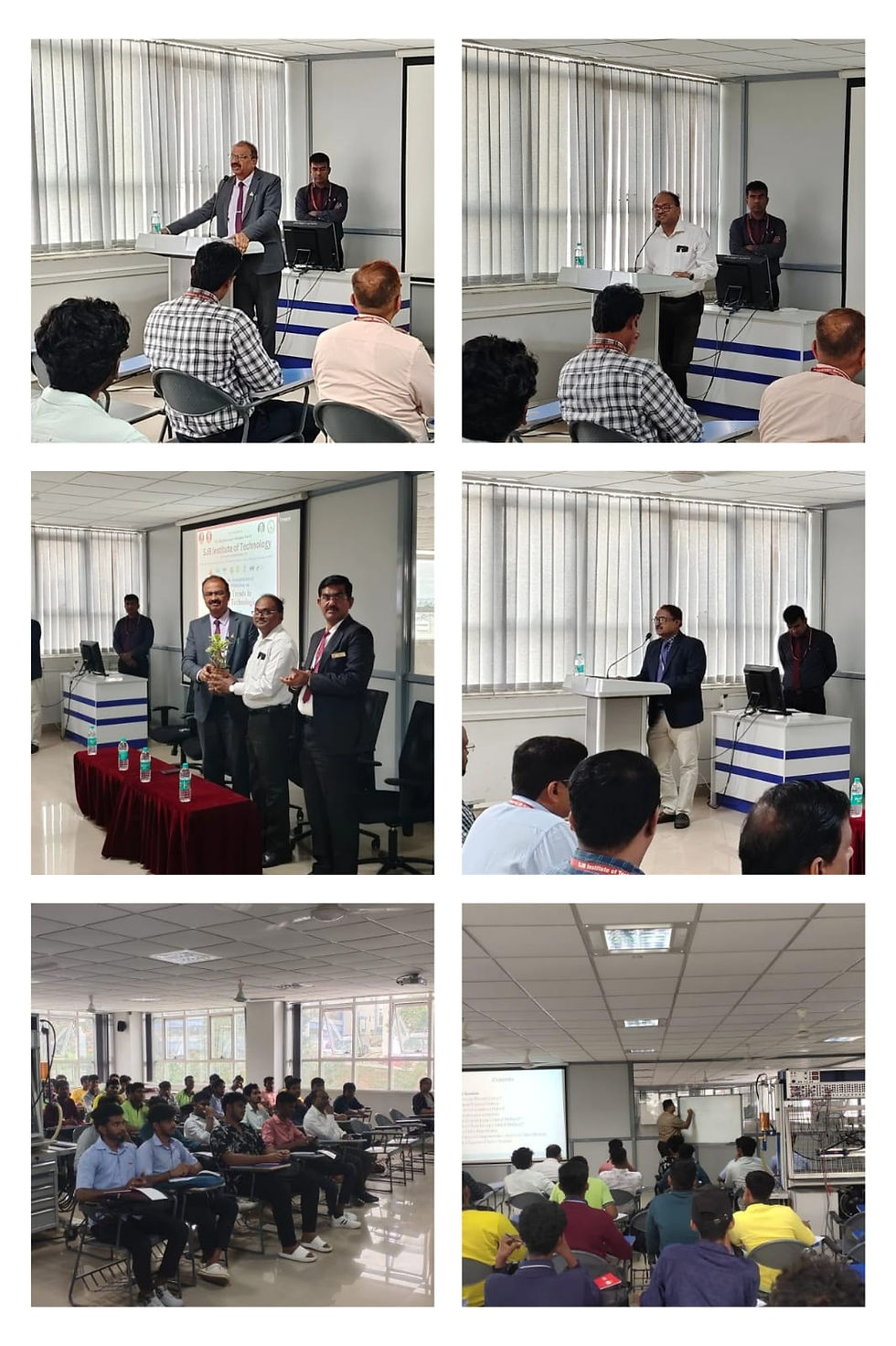 Department of Mechanical Engineering conducted inauguration of Three Days Workshop on "Recent Trends in Automation Technologies" for Polytechnic students at CETRAT