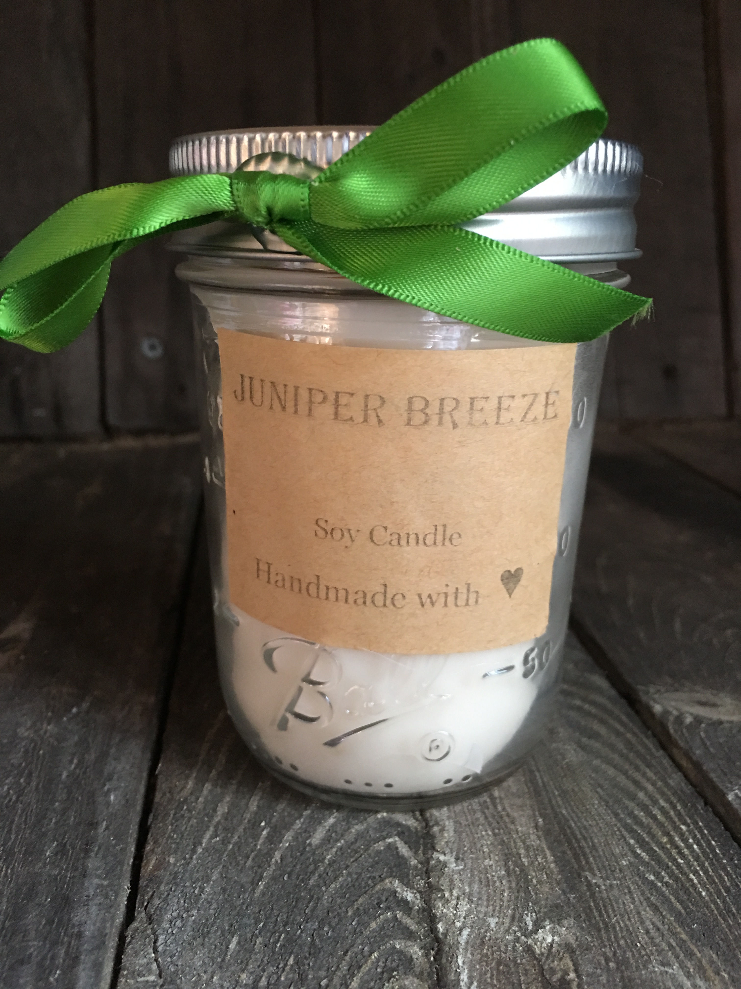 Juniper Breeze Soy Candle