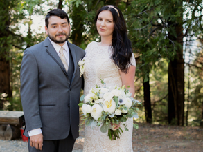 A Rustic Wedding in the Woods