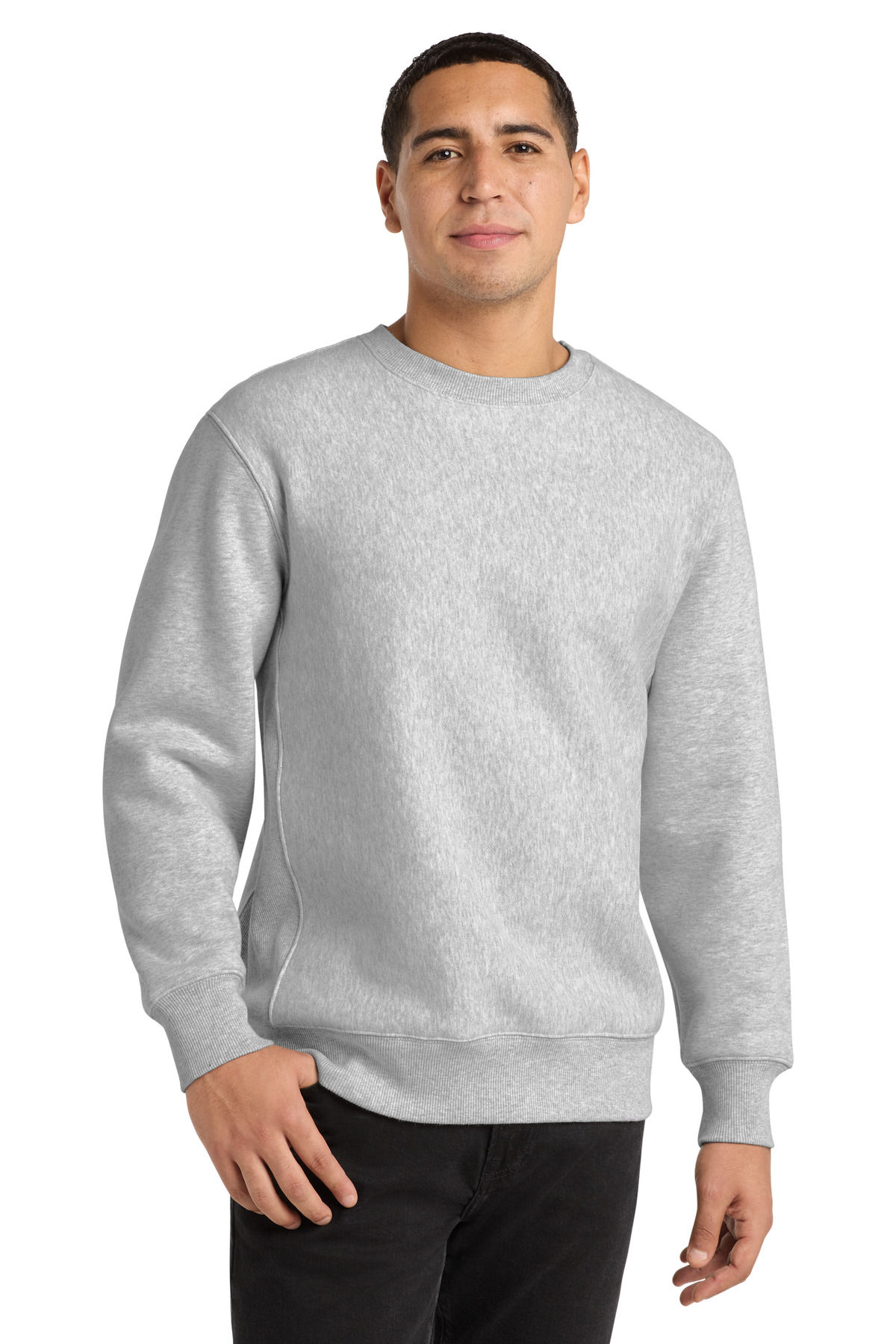 Sport-Tek Super Heavyweight Crewneck Sweatshirt.