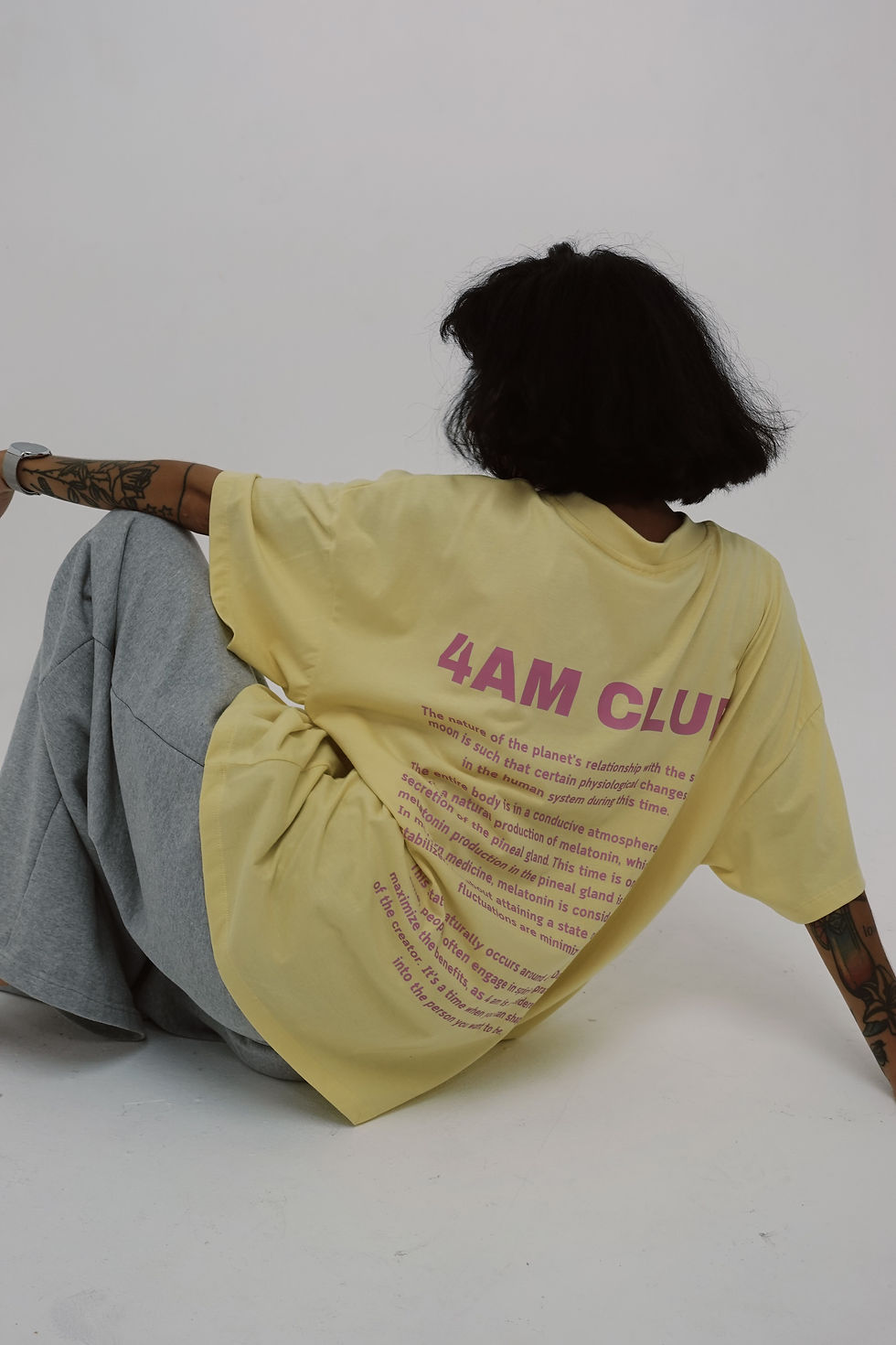 Thumbnail: Lemon Oversized T-shirt 4AM CLUB