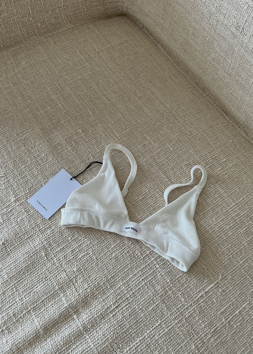 Thumbnail: Triangle Bra White