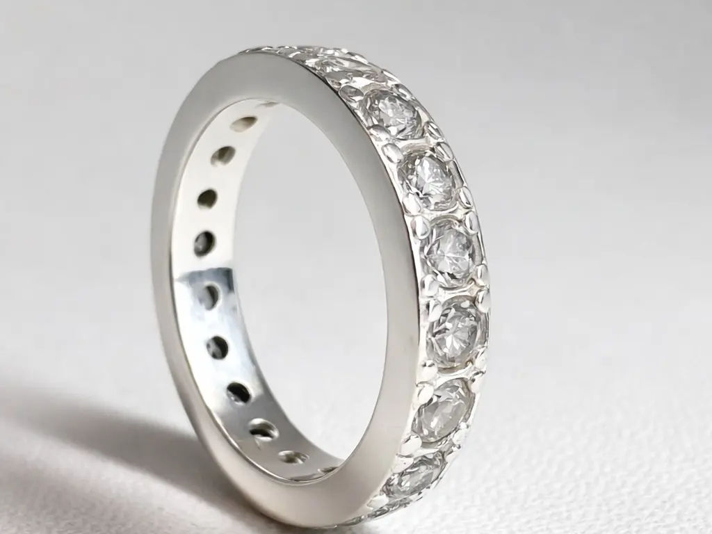 White Topaz Ring