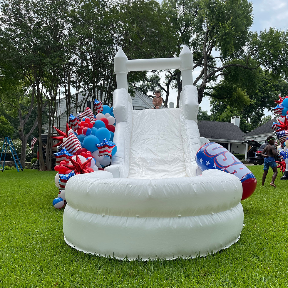 Thumbnail: Single Lane White Water Slide