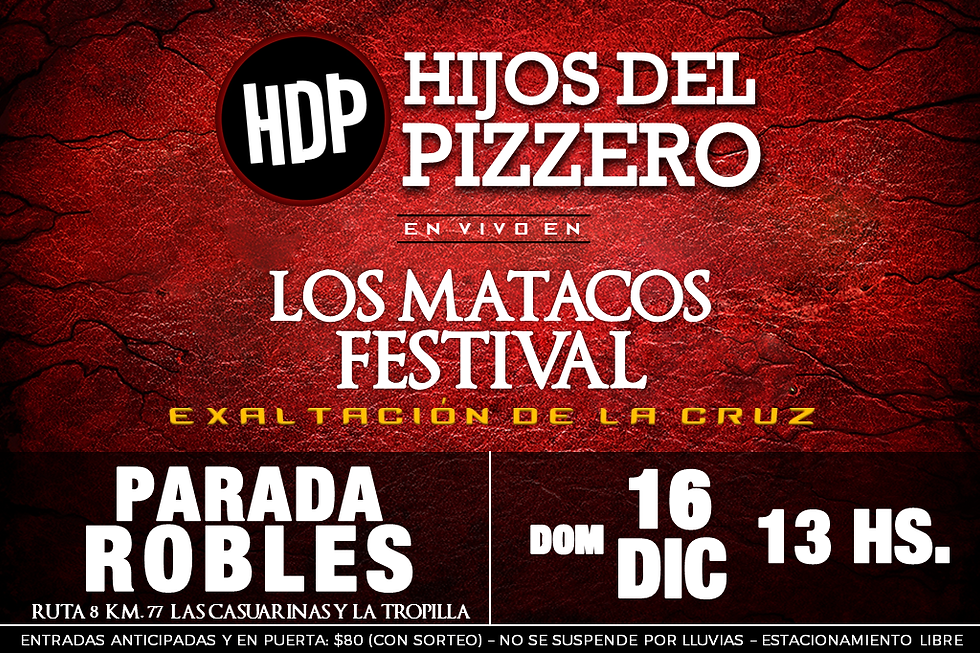 LOS MATACOS FLYER