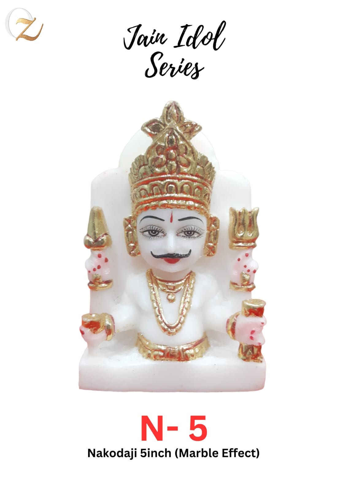 Nakodaji 5 Inch (Marble Effect)