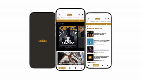 App Revista Oeste: tecnologia e conteúdo se encontram no mais alto padrão