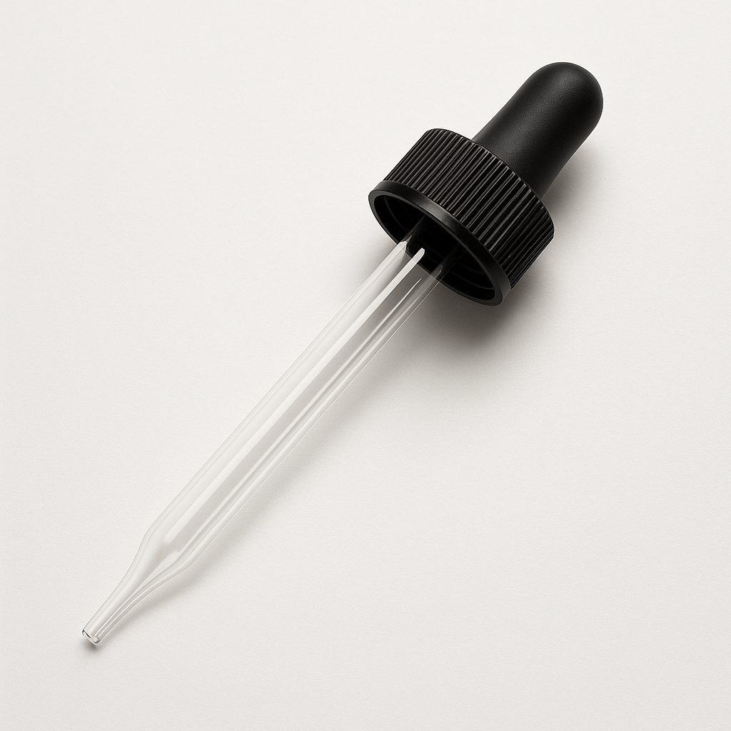 Black Dropper 20-400 Neck, 3” Tube