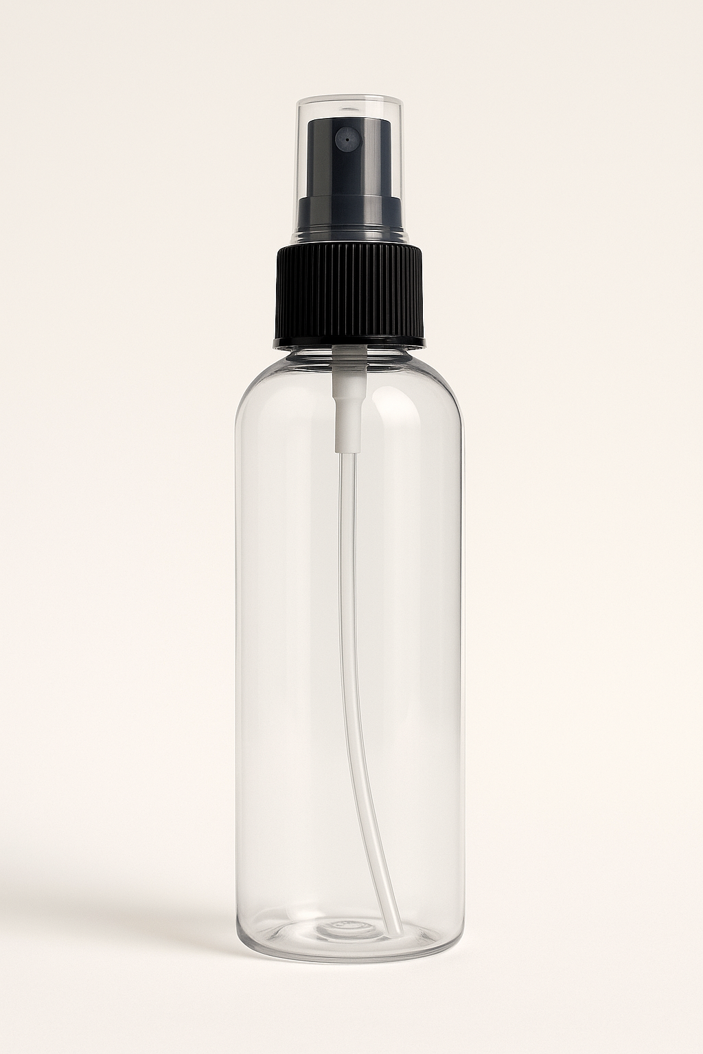 4 oz Plastic bottle with Black sprayer
