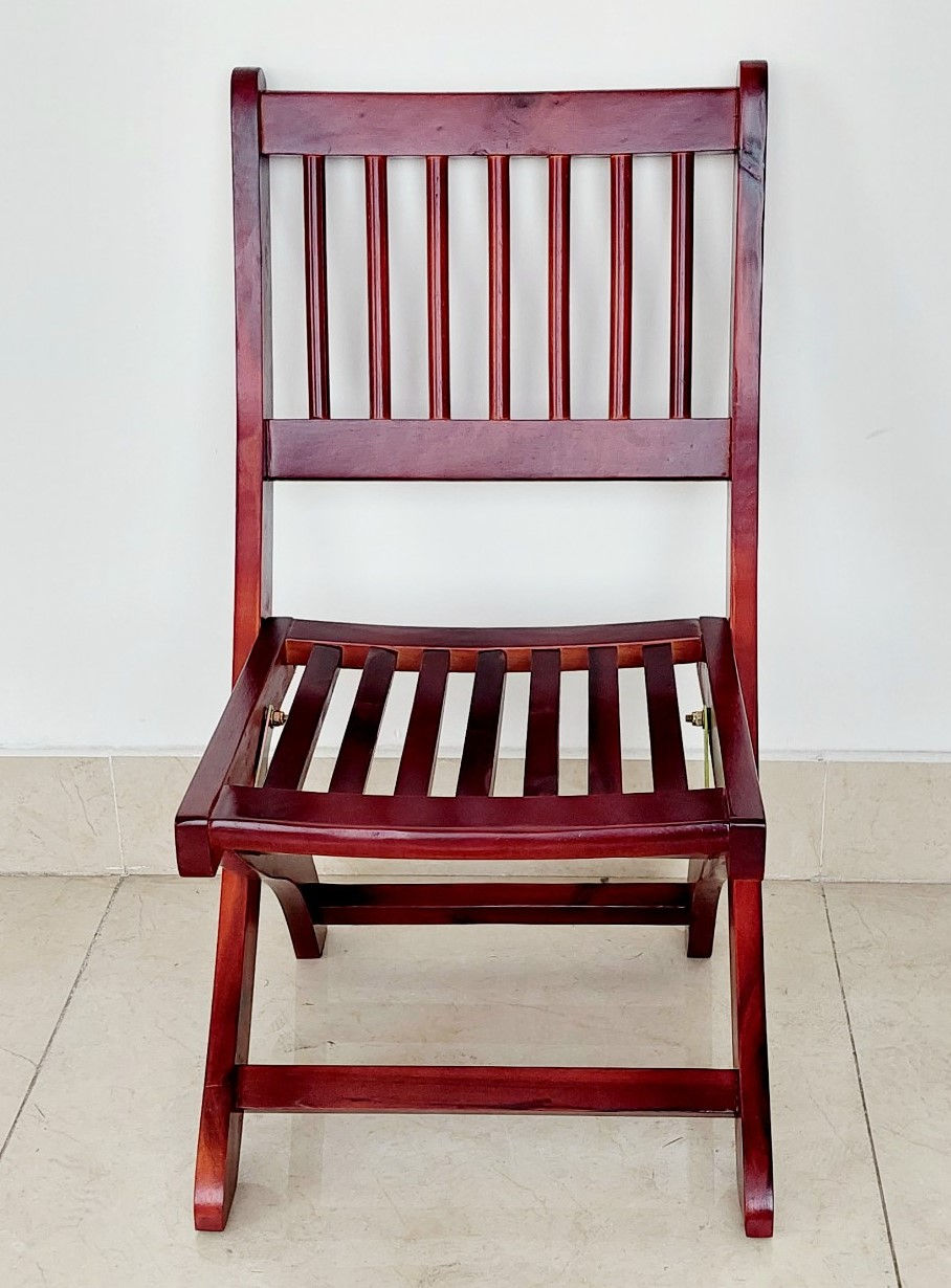 Hình thu nhỏ: Ghế Gỗ Xếp Cao 33cm Nhiều Màu, Ghế Cafe, Ghế Gỗ Thư Giãn Trong Nhà / Ngoài Trời