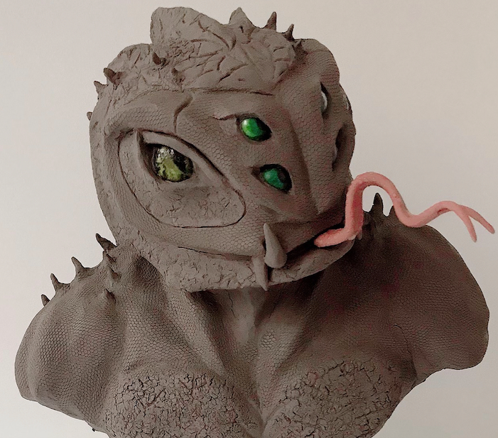 Reptile Sculpture