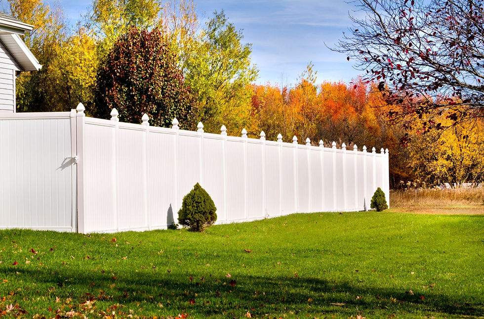 vinyl fence