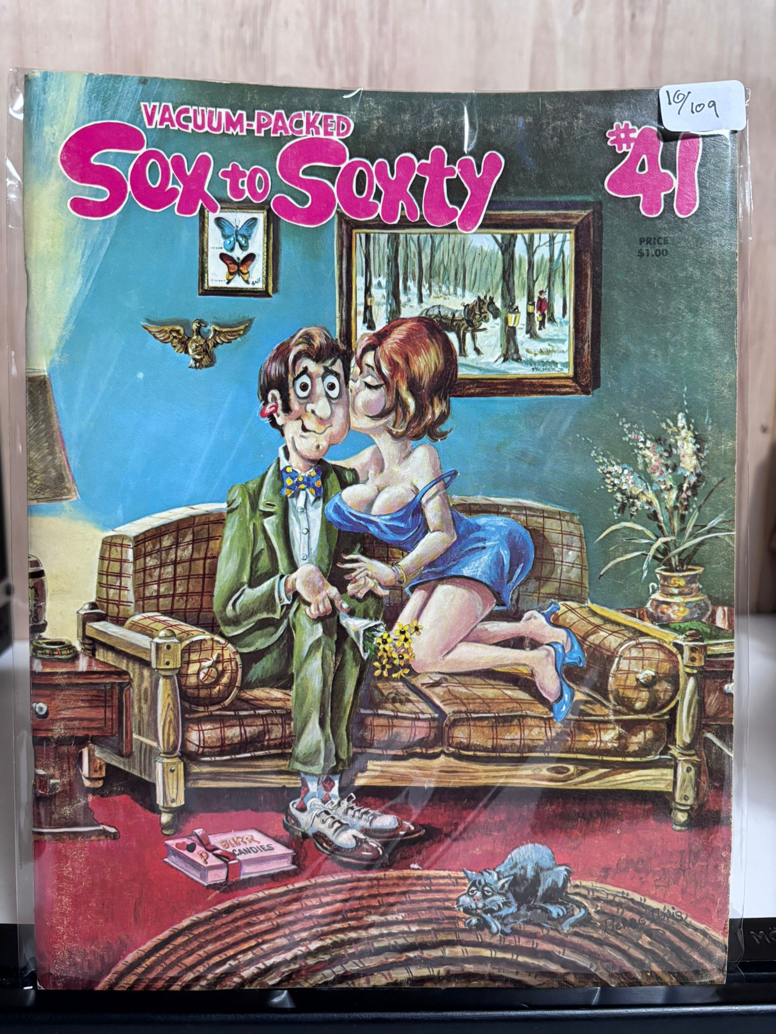 Sex to Sexty Number 41 1973 Humorous Adult Cartoon Magazine