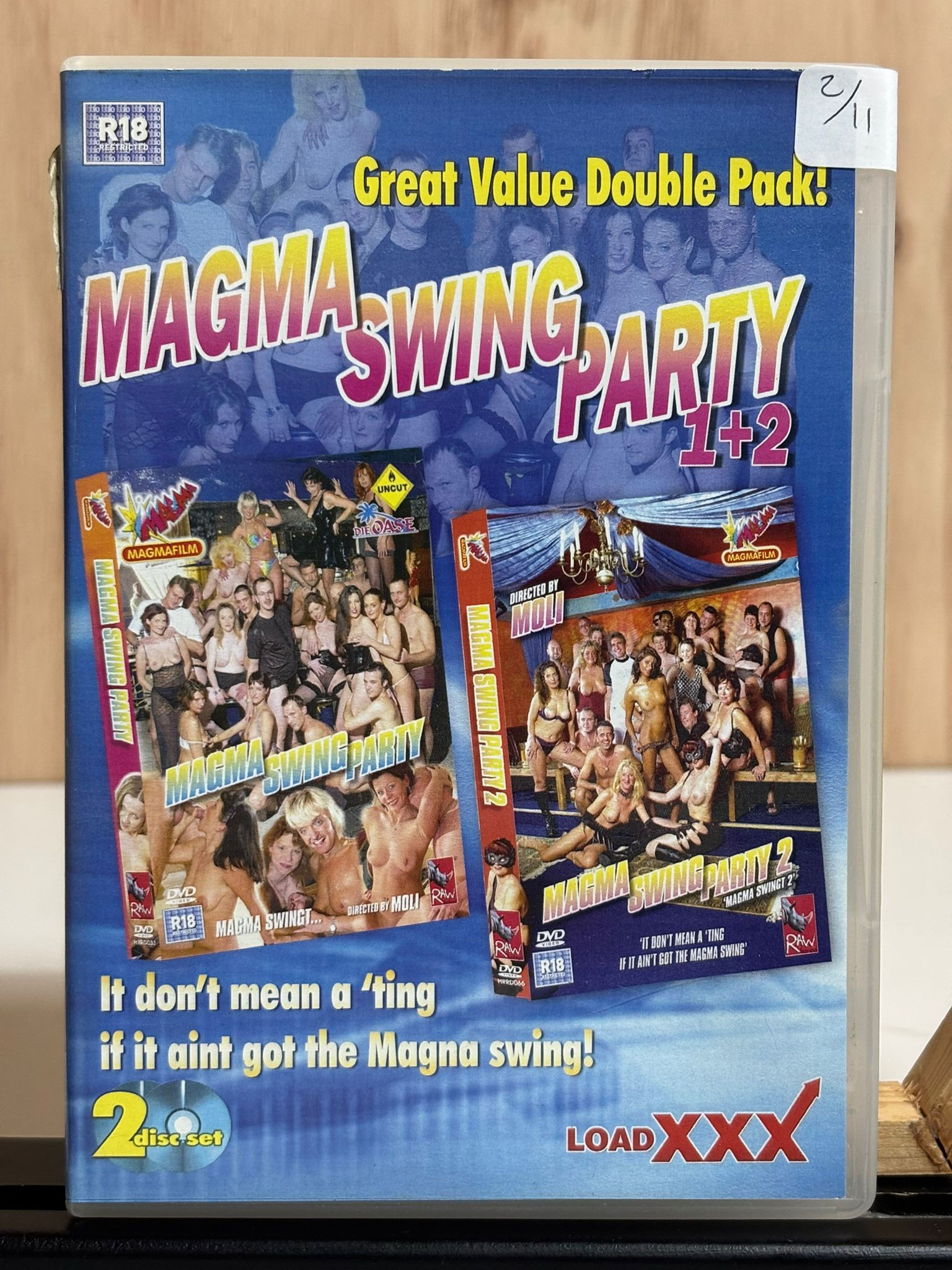 Magma Swing Party 1 and 2 Double Pack 2005 DVD