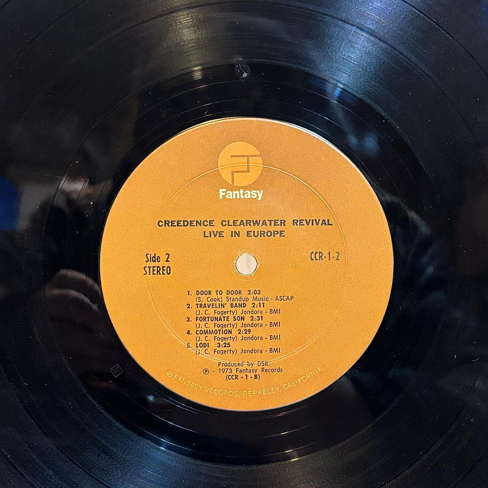Thumbnail: Creedence Clearwater Revival Live in Europe 1973 12” Vinyl - VG+/VG+
