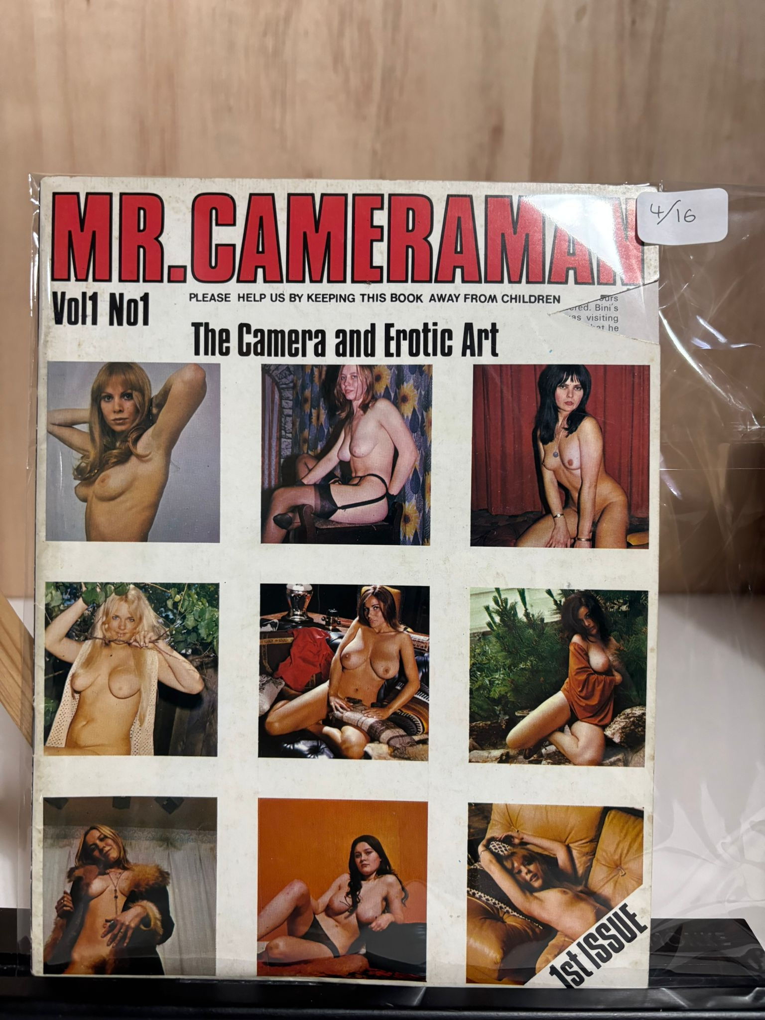 Mr Cameraman Vol 1 No 1 1972 magazine