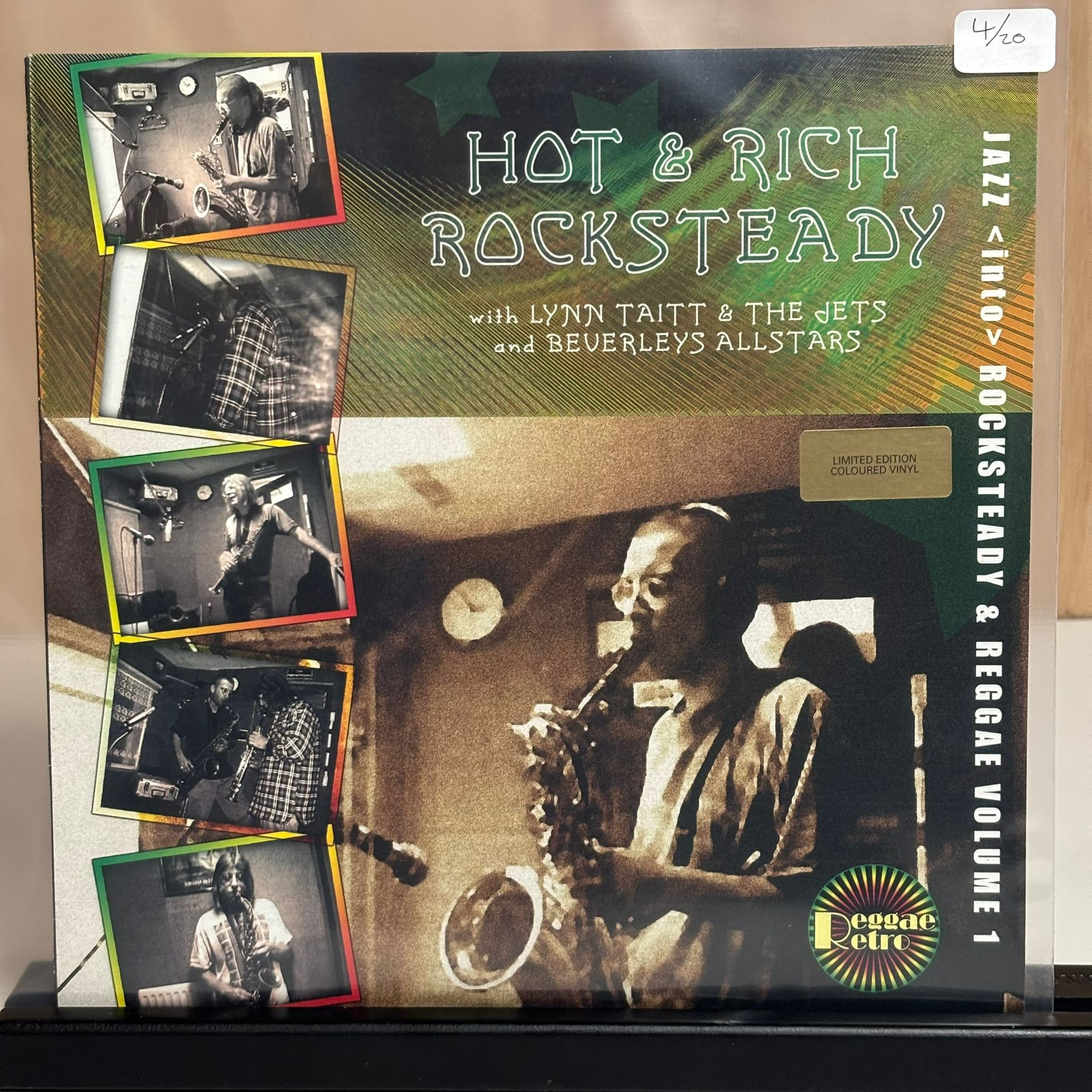 Hot & Rich Rocksteady 10" Splatter Vinyl (2004) - EX/EX
