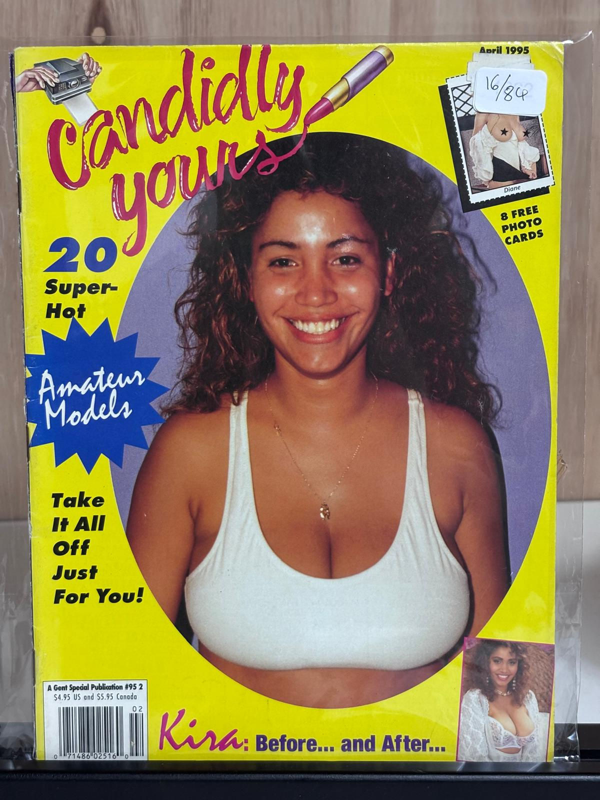 Candidly Yours April 1995 Kira Diane Gent Special No 95