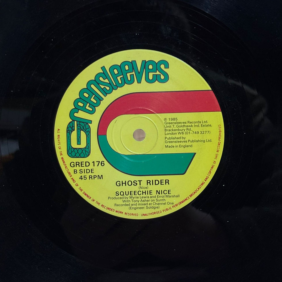 Thumbnail: Squeechie Nice Ghost Rider 1985 12” Vinyl - VG+/VG+