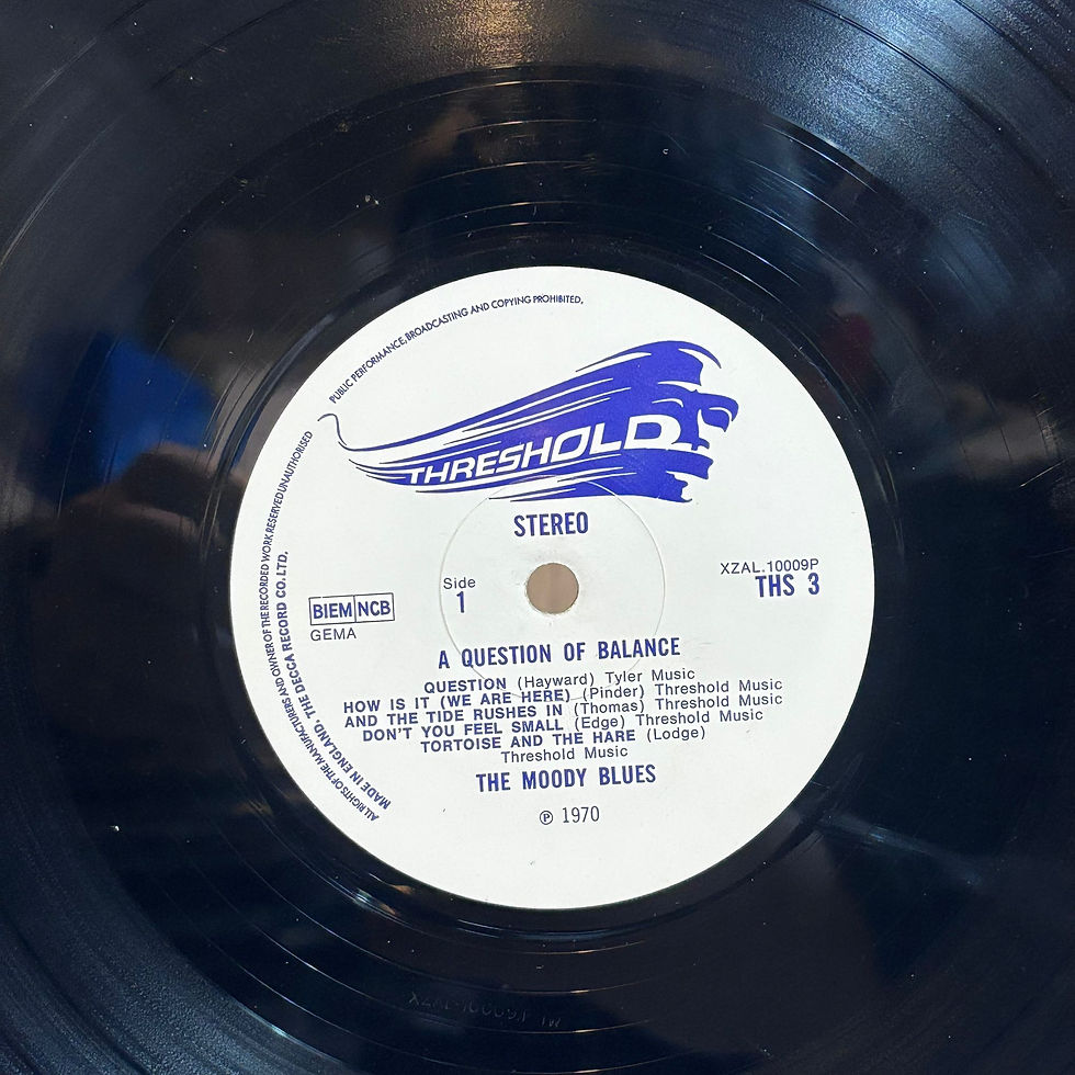 Thumbnail: The Moody Blues - A Question of Balance, 1970 12” Vinyl - VG+/VG+