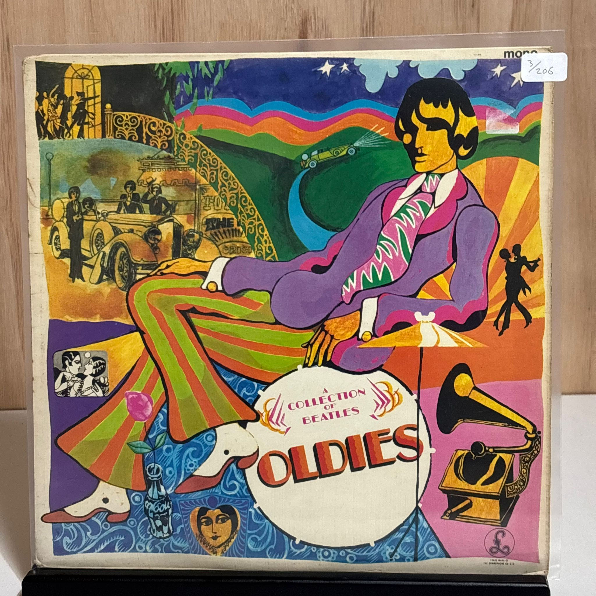 A Collection of Beatles Oldies Mono PMC 7016 1966 12 inch Vinyl - VG+/VG+
