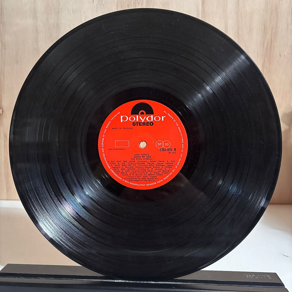 Thumbnail: Jack Good’s Catch My Soul Live Original Cast Recording Vinyl 1971 Record  12” LP