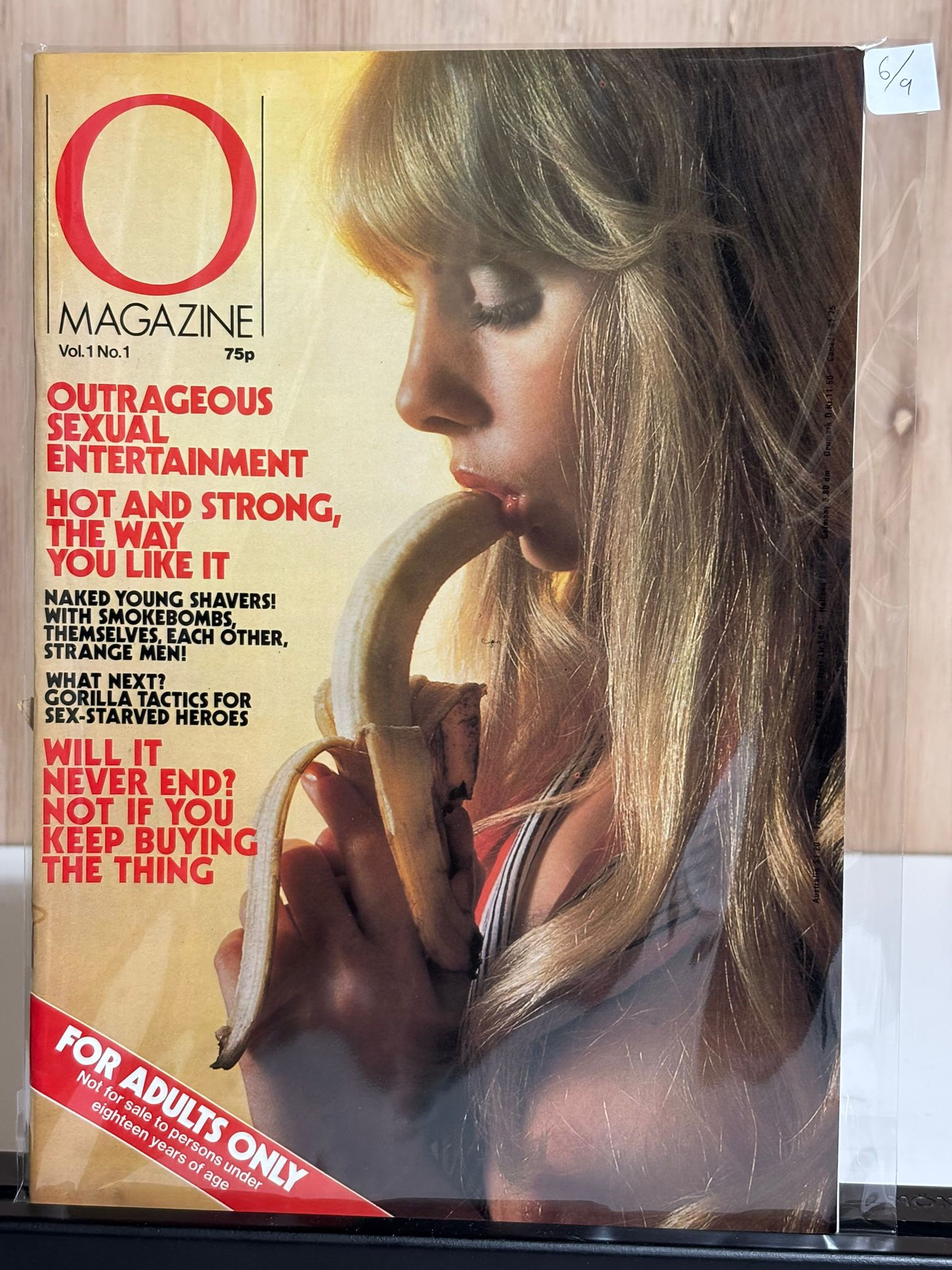 O Magazine Volume 1 Number 1 1970s