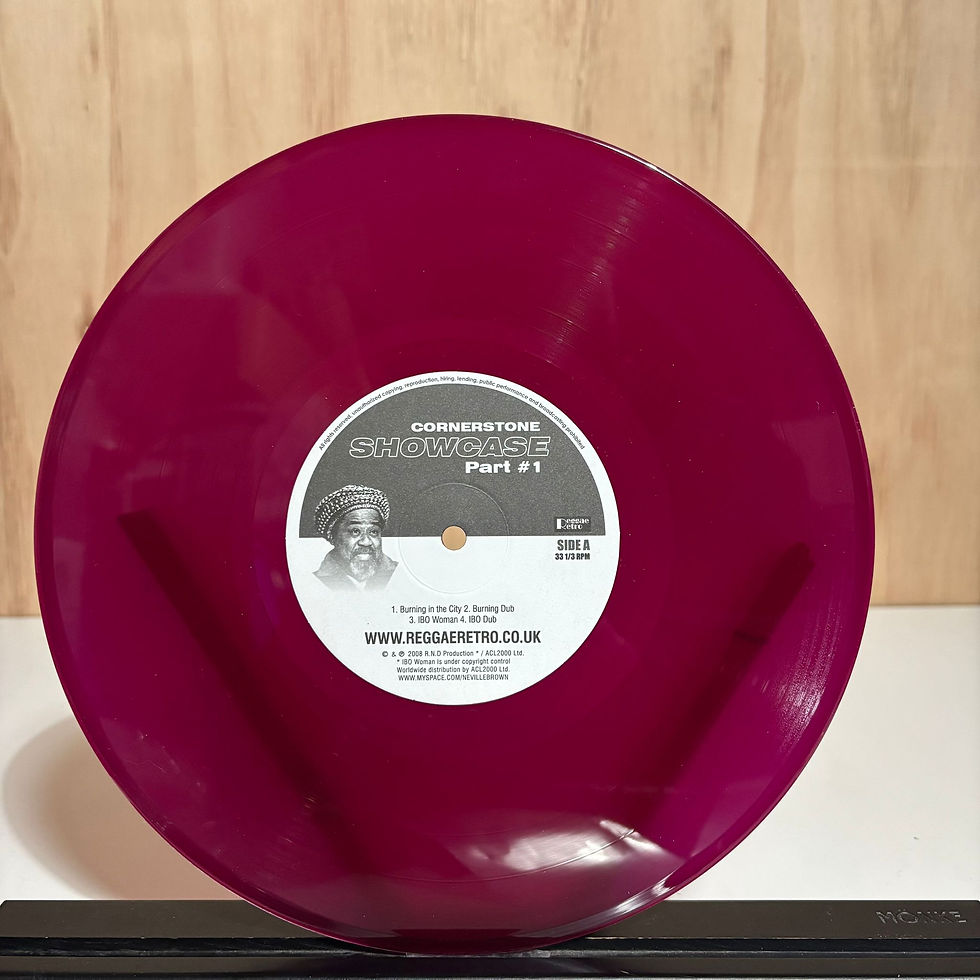 Thumbnail: Cornerstone Showcase Part One Neville Brown Purple Vinyl 2008