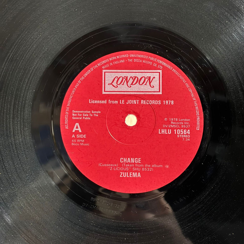 Thumbnail: Zulema – Change (1978) 12” Single