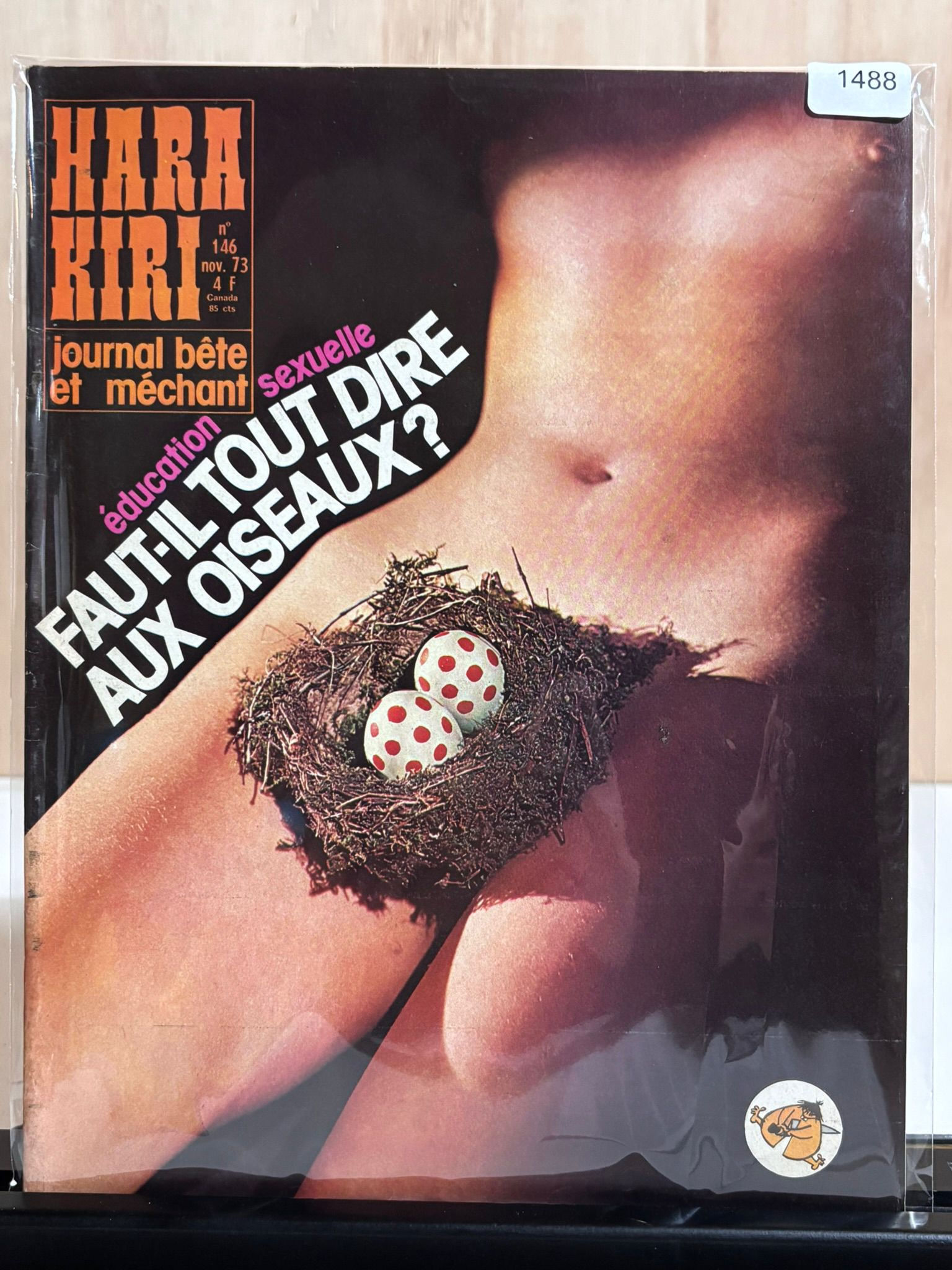 Hara Kiri Magazine - No. 146 Faut‑Il Tout Dire Aux Oiseaux - French Satire - 73