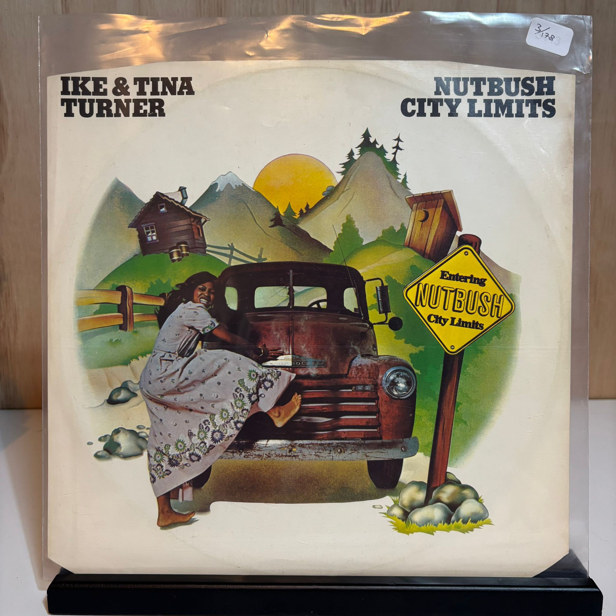 Ike and Tina Turner – Nutbush City Limits – 1973 12" Vinyl Single - VG+/VG+