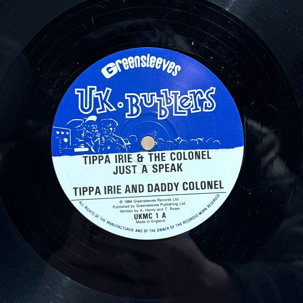 Thumbnail: Tippa Irie and The Colonel Just A Speak 1984 12” Vinyl - VG+/VG+