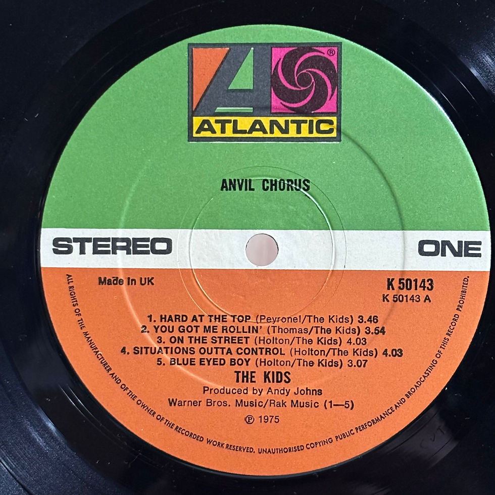 Thumbnail: The Kids – Anvil Chorus 1975 Vinyl 12” Record LP