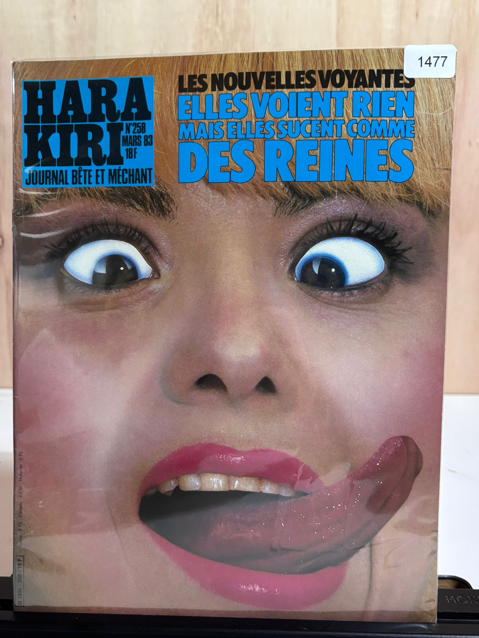 Hara Kiri Magazine - No. 258 Les Nouvelles Voyantes - French 1983