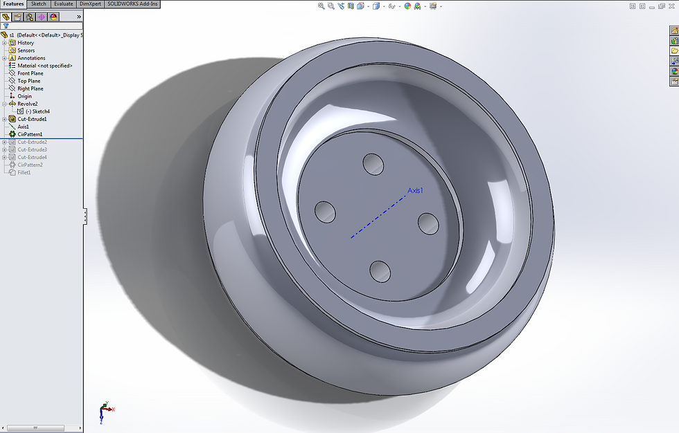 Lug Bolt Holes Added