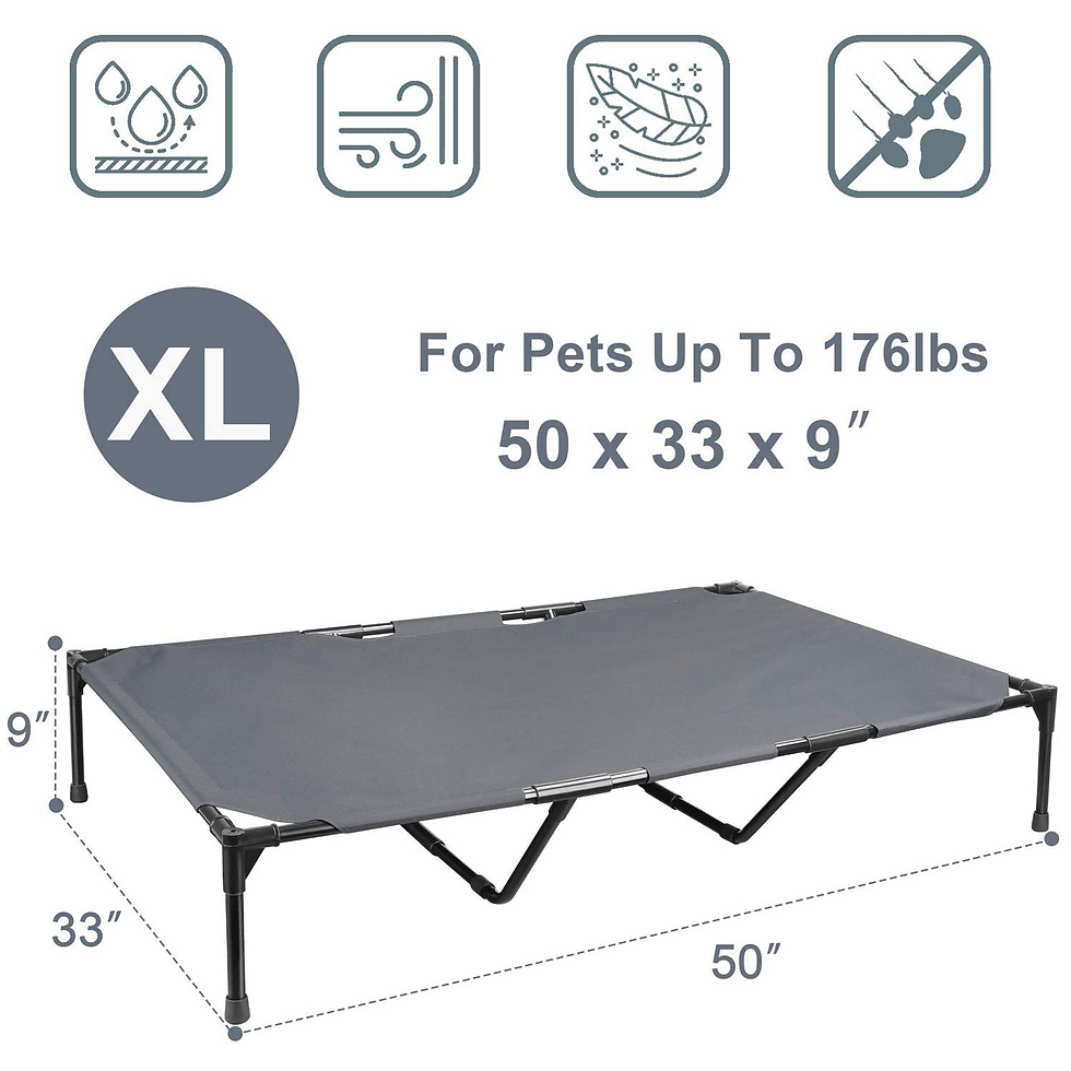 Thumbnail: Large Elevated Outdoor Dog Bed