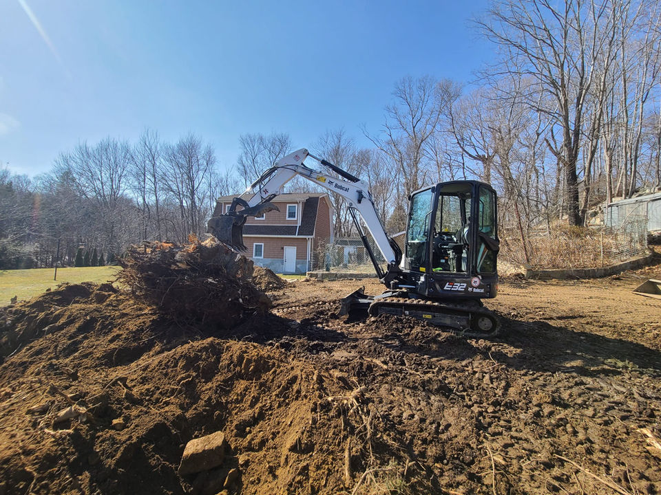 Excavation services in weston CT. Fairfield county excavation services. Land clearing services fairfield County near me. Earth moving services.