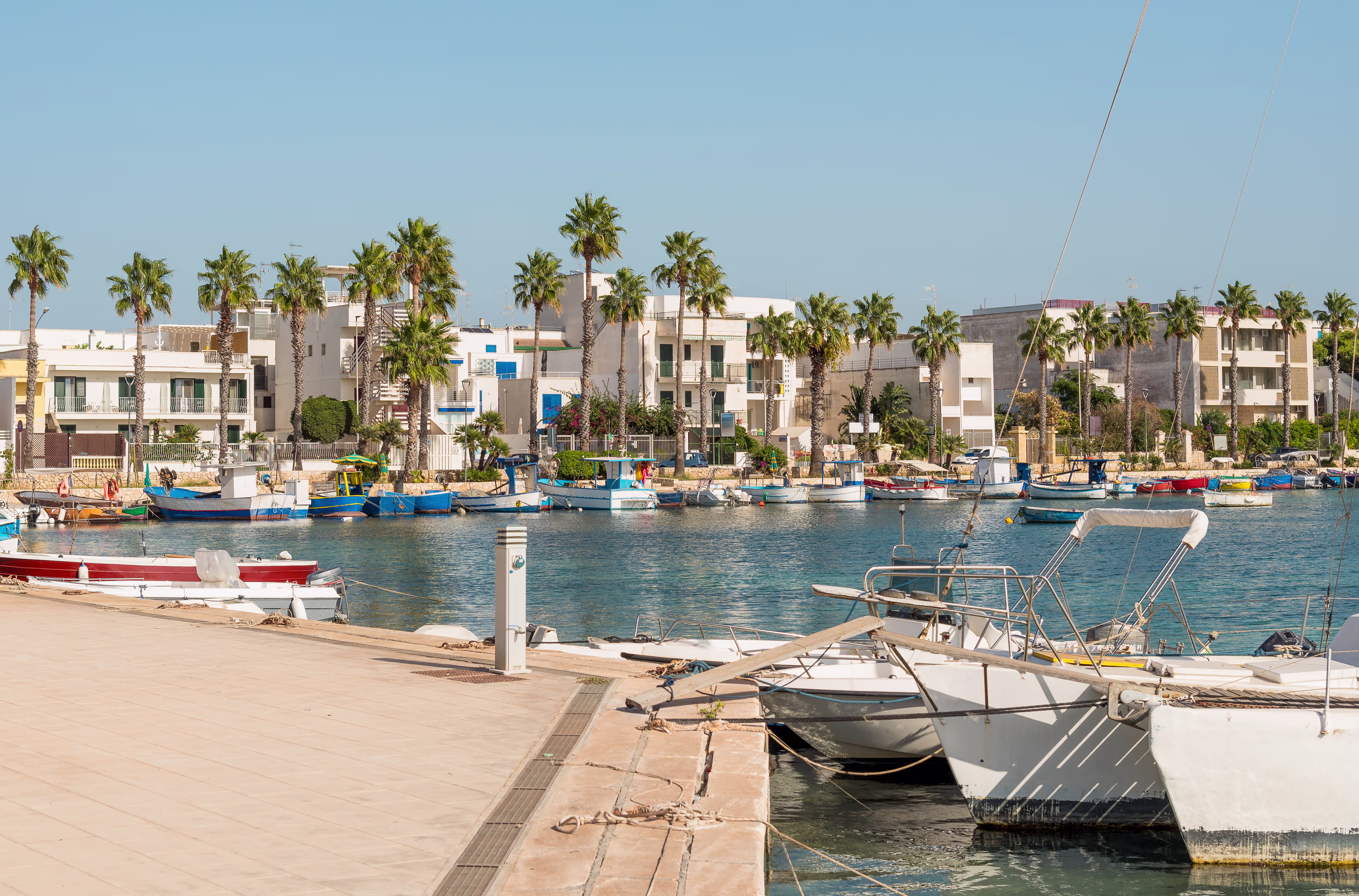 Promenade in Porto Cesareo