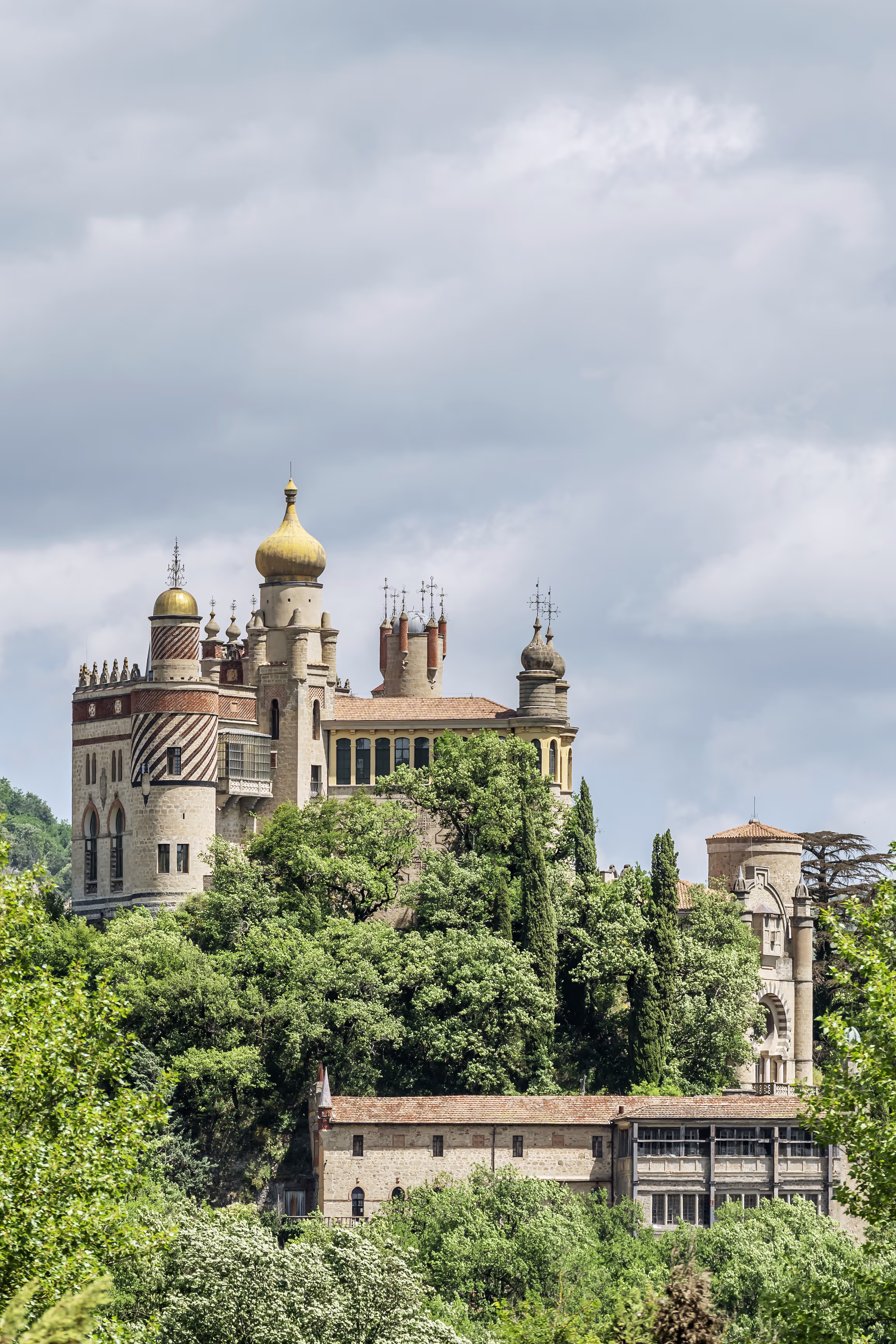 Rocchetta Mattei Castle in Riola